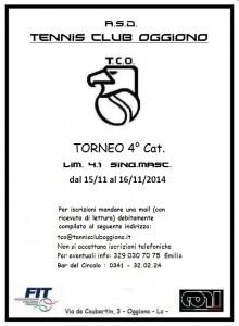 Locan. torneo 4 cat
